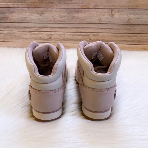 Timberland Euro Sprint Mid Hiker In Light Pink - Picture 7 of 8